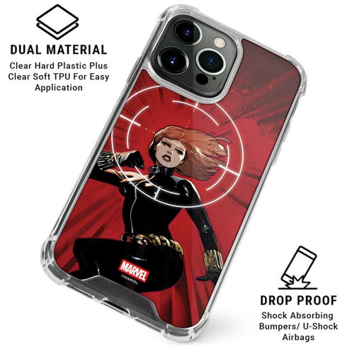 Marvel Black Widow Widowmaker iPhone 16 Pro Max Clear Case