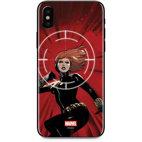 Marvel Black Widow Widowmaker iPhone X Skin