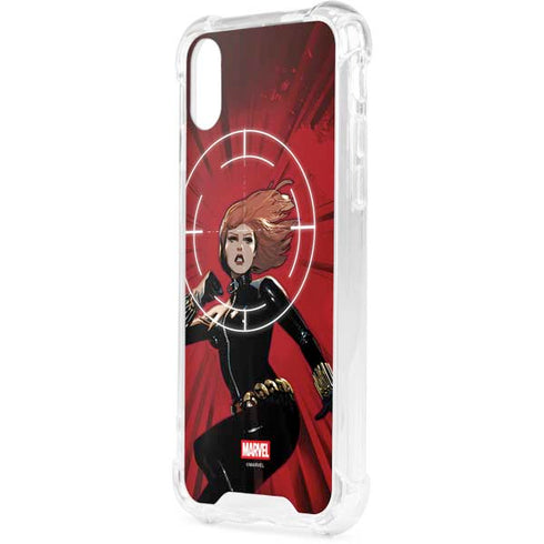 Marvel Black Widow Widowmaker iPhone XS Clear Case