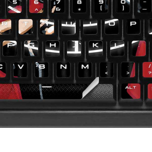 Marvel Black Widow Widowmaker K95 RGB PLATINUM Mechanical Gaming Keyboard Skin