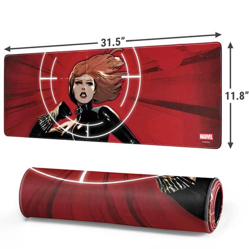 Marvel Black Widow Widowmaker Gaming Mouse Pad