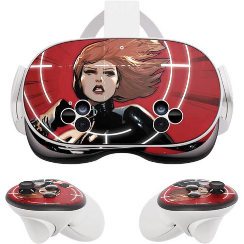 Marvel Black Widow Widowmaker Meta Quest 3S Skin