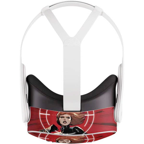 Marvel Black Widow Widowmaker Meta Quest 3S Skin