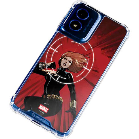 Marvel Black Widow Widowmaker Moto G Play 4G (2024) Clear Case