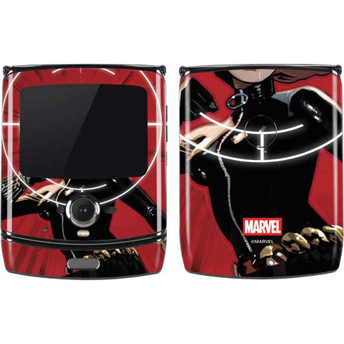Marvel Black Widow Widowmaker Motorola RAZR Skin