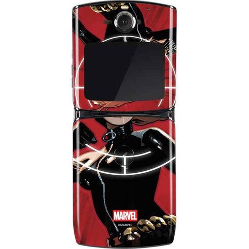 Marvel Black Widow Widowmaker Motorola RAZR Skin