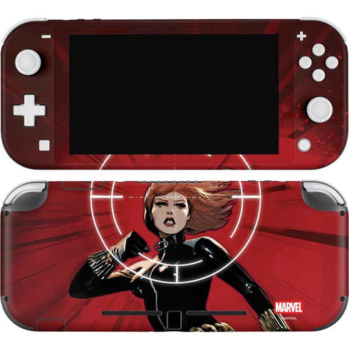 Marvel Black Widow Widowmaker Nintendo Switch Lite Skin