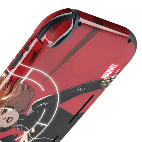 Marvel Black Widow Widowmaker Nintendo Switch Lite Skin