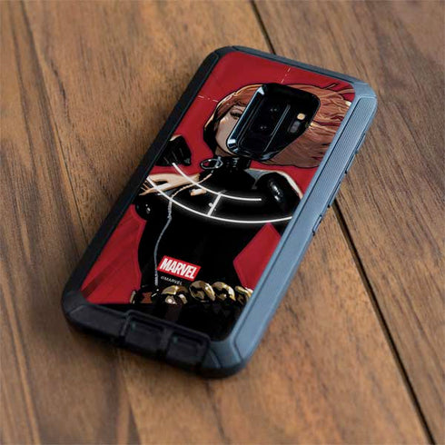 Marvel Black Widow Widowmaker Otterbox Defender Galaxy Skin