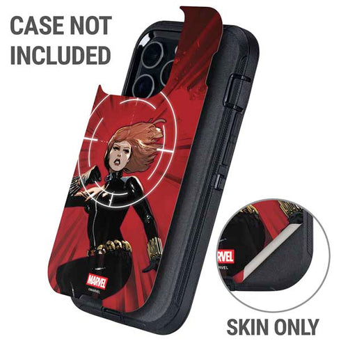 Marvel Black Widow Widowmaker Otterbox Defender iPhone Skin