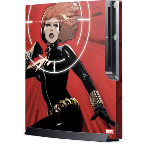 Marvel Black Widow Widowmaker Playstation 3 & PS3 Slim Skin
