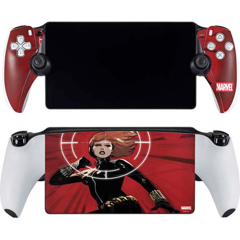 Marvel Black Widow Widowmaker PlayStation Portal Remote Player Skin