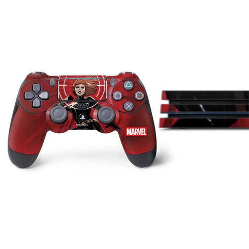 Marvel Black Widow Widowmaker PS4 Pro Bundle Skin