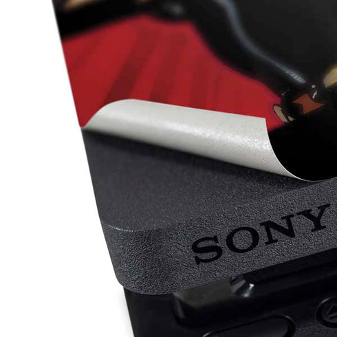 Marvel Black Widow Widowmaker PS4 Pro Console Skin