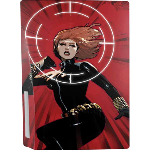 Marvel Black Widow Widowmaker PS5 Console Skin