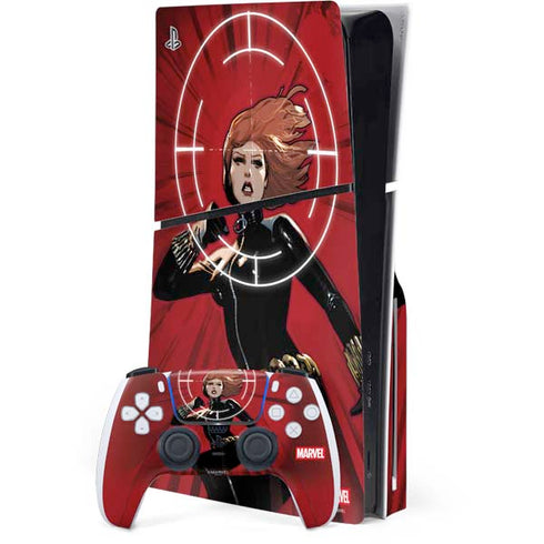 Marvel Black Widow Widowmaker PlayStation PS5 Skins