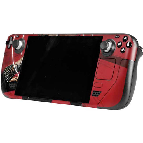 Marvel Black Widow Widowmaker Steam Deck Handheld Gaming Computer OLED Skin
