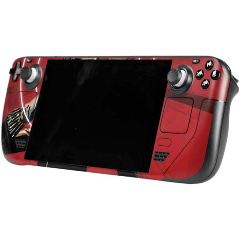 Marvel Black Widow Widowmaker Steam Deck Handheld Gaming Computer Skin