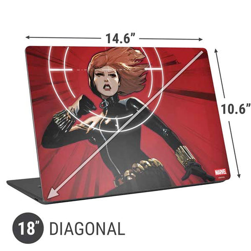 Marvel Black Widow Widowmaker Universal Laptop 18in (14.6 x 10.6in) Skin