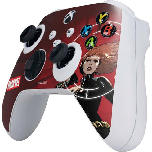 Marvel Black Widow Widowmaker Xbox Series S Controller Skin