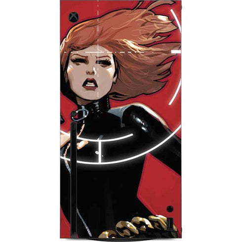 Marvel Black Widow Widowmaker Xbox Series X Console Skin