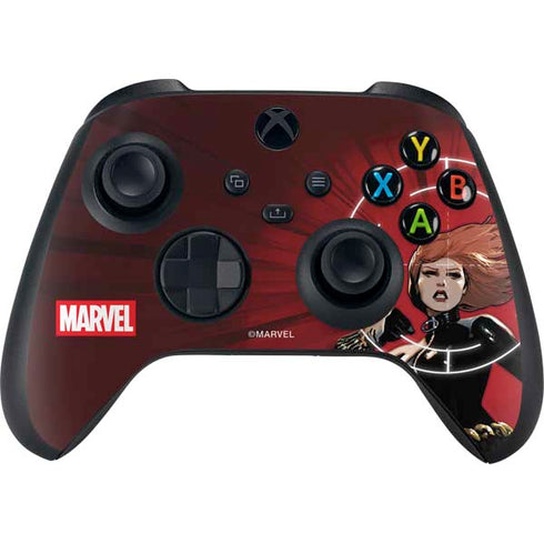 Marvel Black Widow Widowmaker Xbox Series X Controller Skin