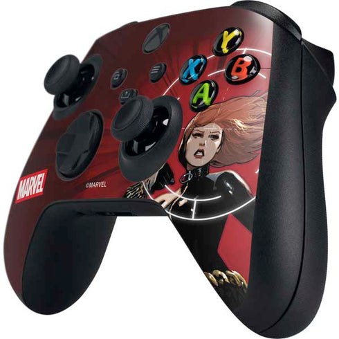Marvel Black Widow Widowmaker Xbox Series X Controller Skin