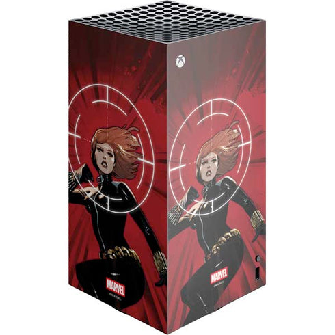 Marvel Black Widow Widowmaker XBox Series X Digital Edition Console Skin