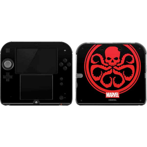 Marvel Captain America Hydra Symbol Nintendo 2DS Skin