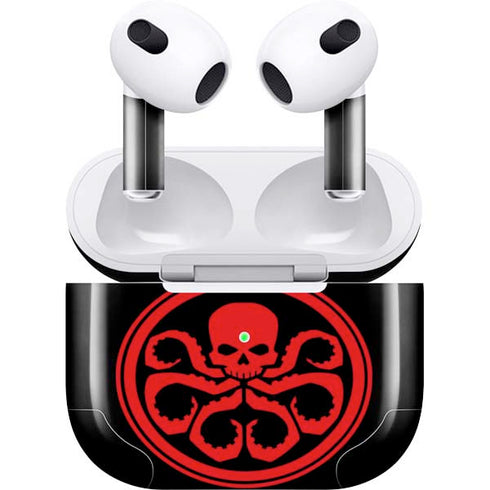Marvel Captain America Hydra Symbol Apple AirPods (3rd Gen 2021) Skin