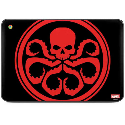 Marvel Captain America Hydra Symbol HP Chromebook Skin
