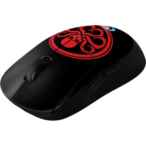 Marvel Captain America Hydra Symbol G Pro Wireless Gaming Mouse Skin