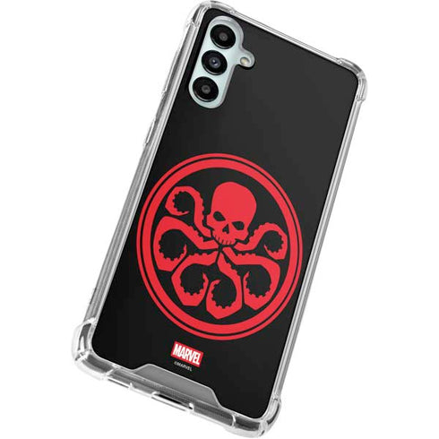 Marvel Captain America Hydra Symbol Galaxy A14 5G Clear Case