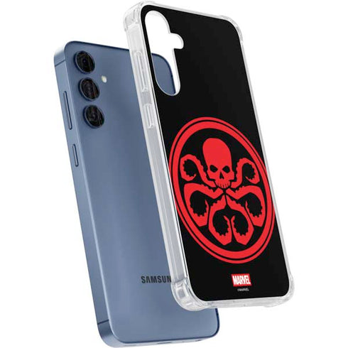 Marvel Captain America Hydra Symbol Galaxy A35 5G Clear Case
