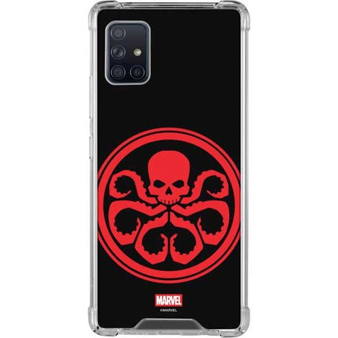 Marvel Captain America Hydra Symbol Galaxy A51 5G Clear Case