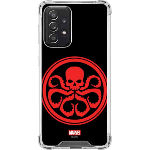 Marvel Captain America Hydra Symbol Galaxy A52 5G Clear Case