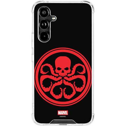 Marvel Captain America Hydra Symbol Galaxy A54 5G Clear Case