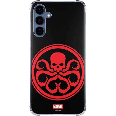 Marvel Captain America Hydra Symbol Galaxy A55 5G Clear Case