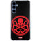 Marvel Captain America Hydra Symbol Galaxy A55 5G Clear Case