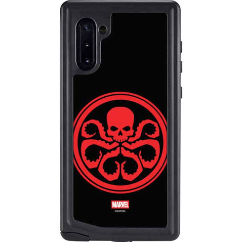 Marvel Captain America Hydra Symbol Galaxy Note 10 Waterproof Case