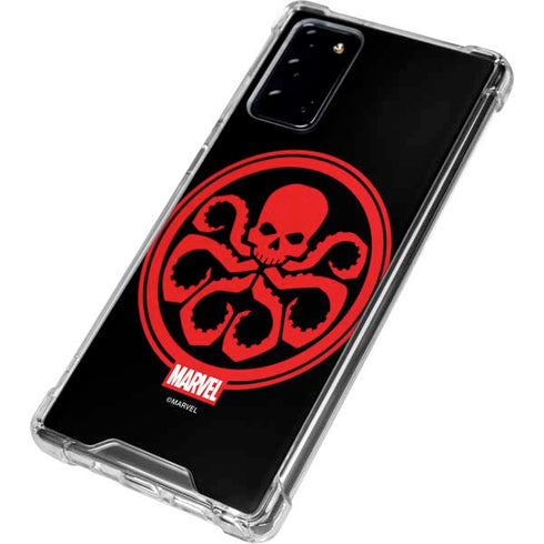 Marvel Captain America Hydra Symbol Galaxy Note20 5G Clear Case