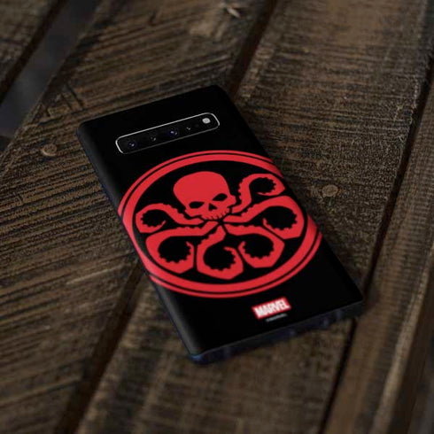 Marvel Captain America Hydra Symbol Galaxy S10 Skin