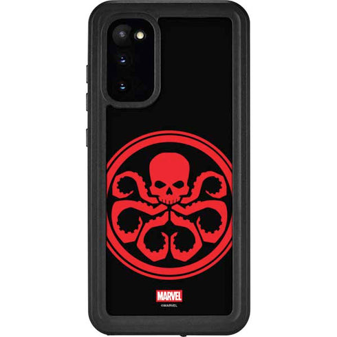 Marvel Captain America Hydra Symbol Galaxy S20 Waterproof Case
