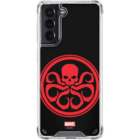 Marvel Captain America Hydra Symbol Galaxy S21 5G Clear Case