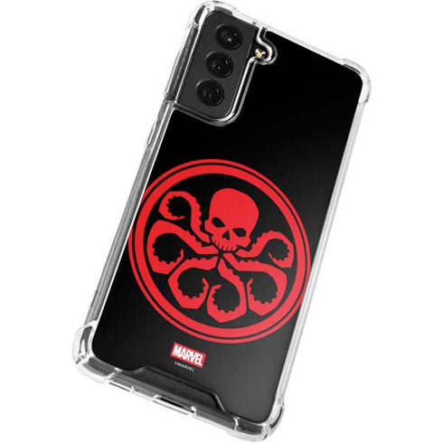 Marvel Captain America Hydra Symbol Galaxy S21 FE Clear Case