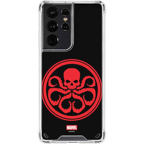 Marvel Captain America Hydra Symbol Galaxy S21 Ultra 5G Clear Case