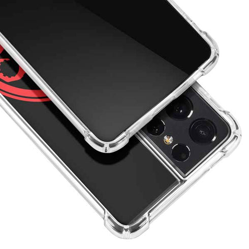 Marvel Captain America Hydra Symbol Galaxy S21 Ultra 5G Clear Case