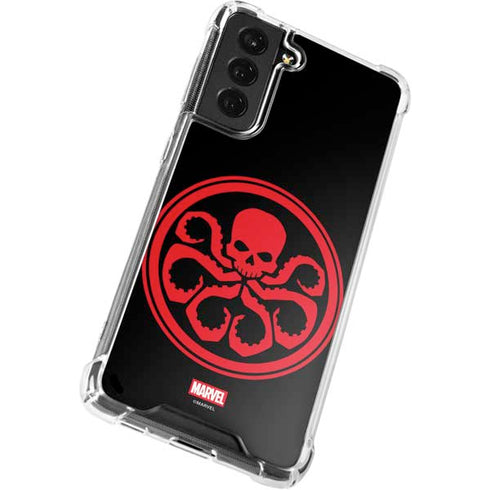 Marvel Captain America Hydra Symbol Galaxy S22 Plus Clear Case