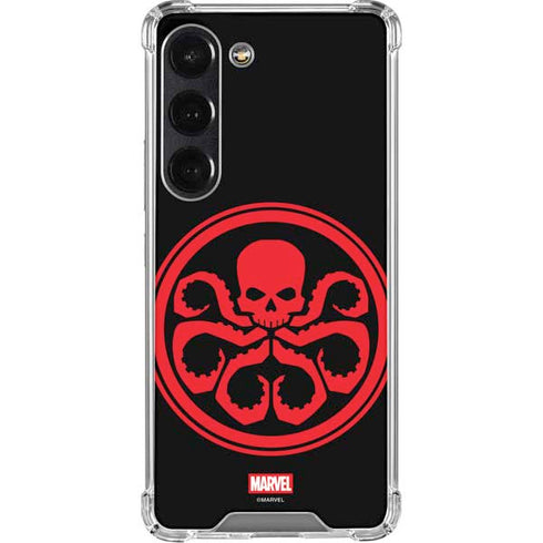 Marvel Captain America Hydra Symbol Galaxy S23 Clear Case