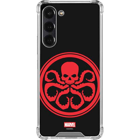 Marvel Captain America Hydra Symbol Galaxy S23 Plus Clear Case